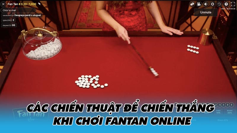 Các chiến thuật để chiến thắng khi chơi Fantan online