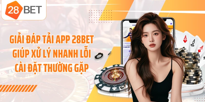 Giải đáp tải app 28BET giúp xử lý nhanh lỗi cài đặt thường gặp
