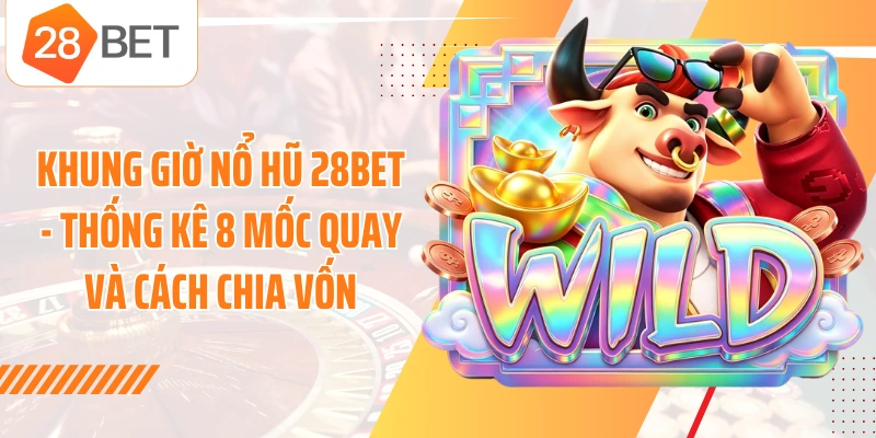 Khung Giờ Nổ Hũ 28BET - Thống Kê 8 Mốc Quay Và Cách Chia Vốn