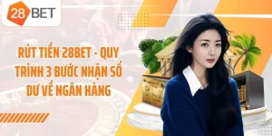 Rút Tiền 28BET - Quy Trình 3 Bước Nhận Số Dư Về Ngân Hàng