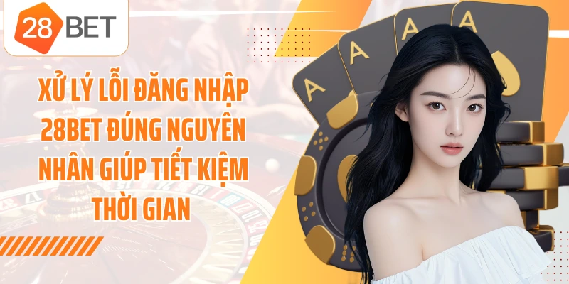 Xử lý lỗi đăng nhập 28BET đúng nguyên nhân giúp tiết kiệm thời gian
